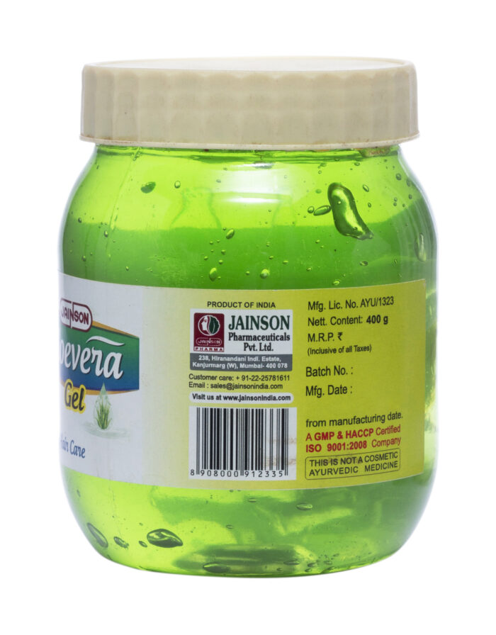 Jainson Aloe Vera Gel – For Skin & Hair | Hydrating, Soothing & Multi-Purpose Care - Image 3
