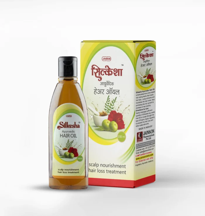 Silkesha Ayurvedic Hair Oil – For Hair Fall Control, Hair Growth & Complete Hair Care - Image 3